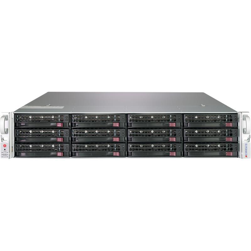 Supermicro SSG-6029P-E1CR12H 2U Storage Barebone Dual Processor