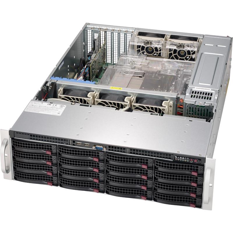 Supermicro SSG-6038R-E1CR16H 3U Storage Barebone Dual Processor