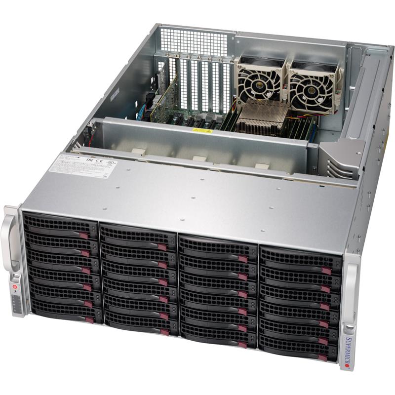 Supermicro SSG-6048R-E1CR24N 4U Storage Barebone Dual Processor
