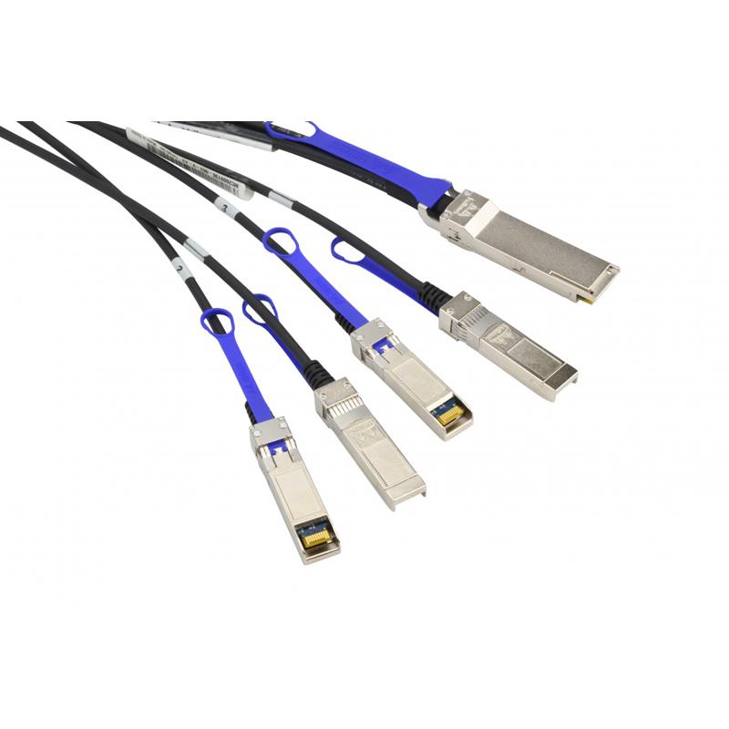 Supermicro CBL-NTWK-0720 9.848FT 40GbE to 4x10GbE Breakout cable