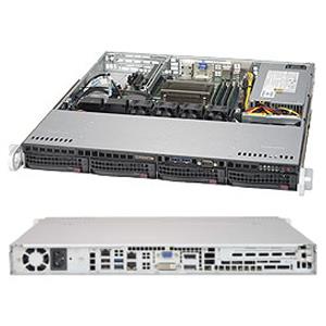 Supermicro SYS-5019S-M2 1U Barebone Single Intel Processor