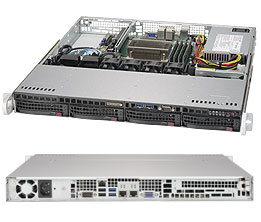 Supermicro SYS-5019S-M 1U Barebone Single Intel Processor