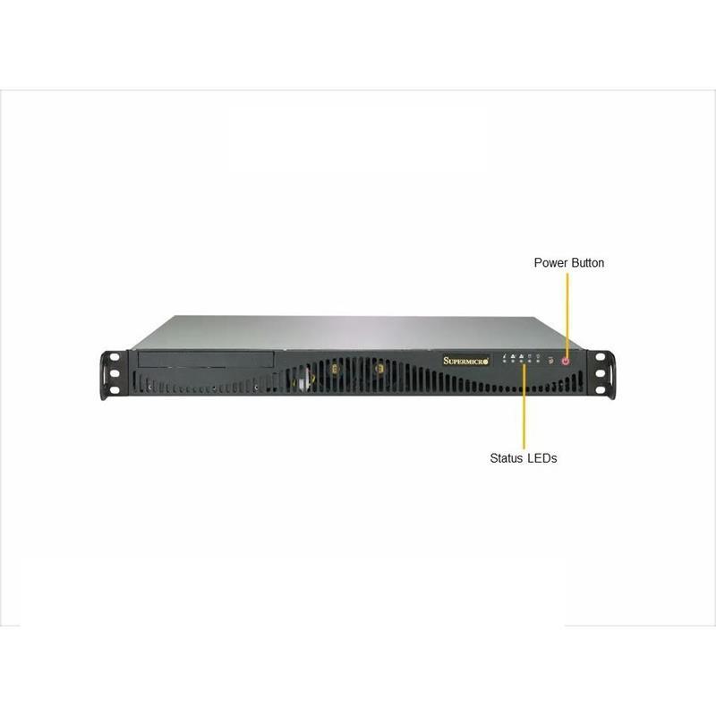 Supermicro SYS-5019C-M4L 1U Barebone Single Intel Processor