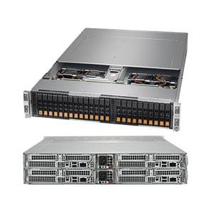 Supermicro AS-2123BT-HNR 2U Barebone Four Hot-pluggable Nodes Dual AMD EPYC 7001/7002 Series Processors