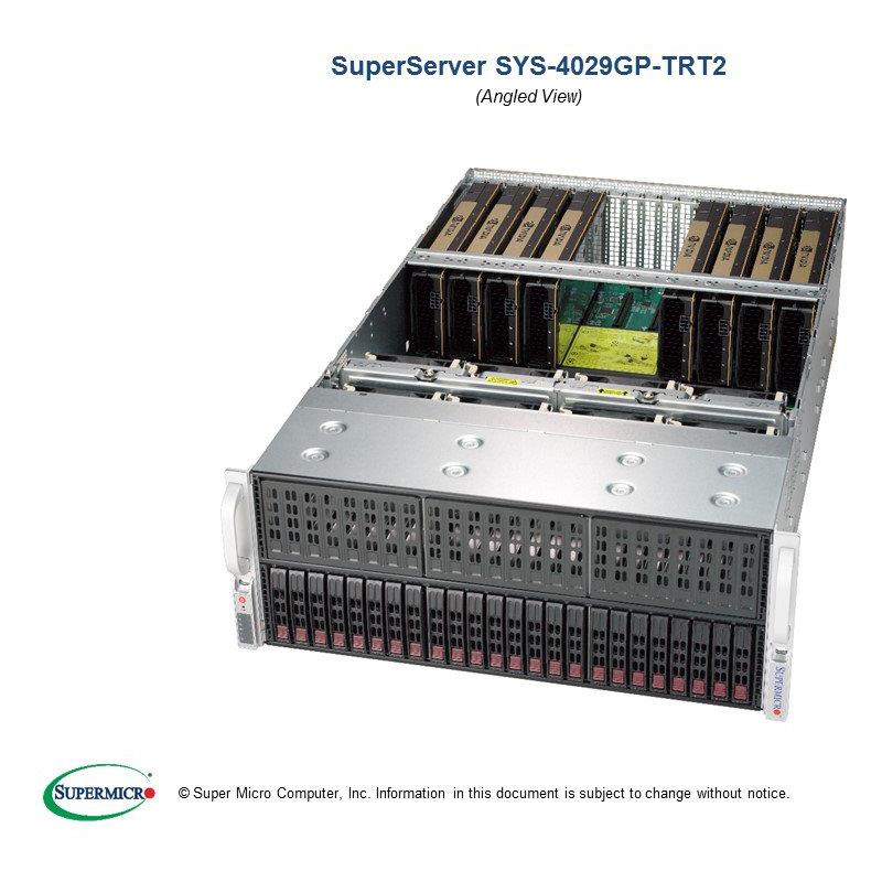 Supermicro SYS-4029GP-TRT2 4U Barebone Dual Intel Processor