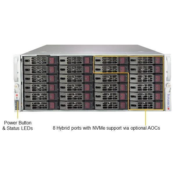 Supermicro SYS-8049U-E1CR4T 4U Barebone Quad Intel Processor
