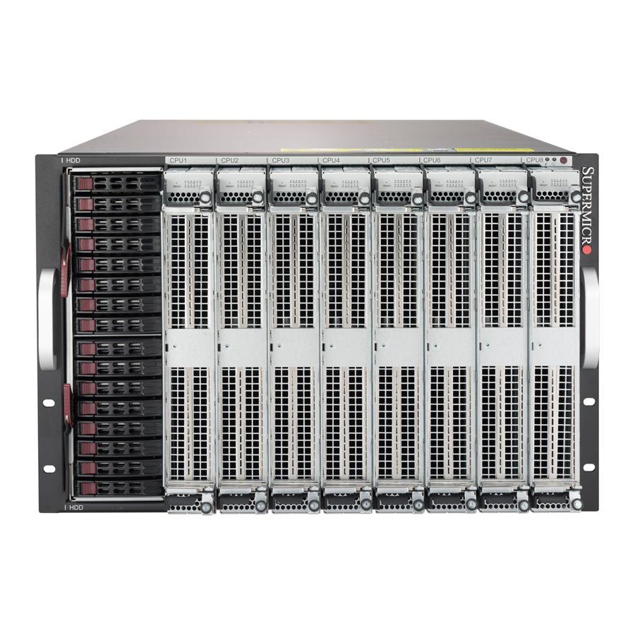 Supermicro SYS-7089P-TR4T 7U Barebone Octa Intel Processor
