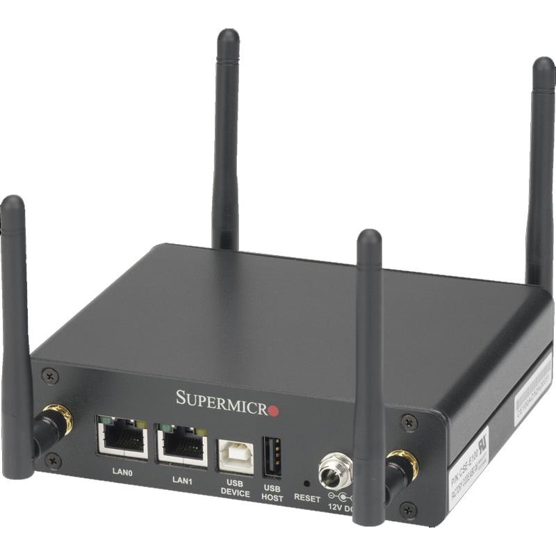 Supermicro SYS-E100-8Q-AWE2 Compact Box PC IoT Gateway System Embedded Intel Quark SoC X1021 Processor