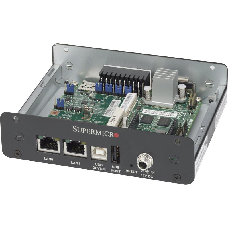 Supermicro SYS-E100-8Q-TDAW Compact Box PC IoT Gateway System Embedded Intel Quark SoC X1021 Processor