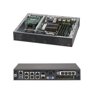 Supermicro SYS-E300-8D IoT Mini-1U Barebone Embedded Intel Xeon D-1518 Processor 
