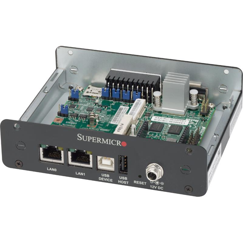 Supermicro SYS-E100-8QE-THAW Compact Box PC IoT Gateway System Embedded Intel Quark SoC X1021 Processor