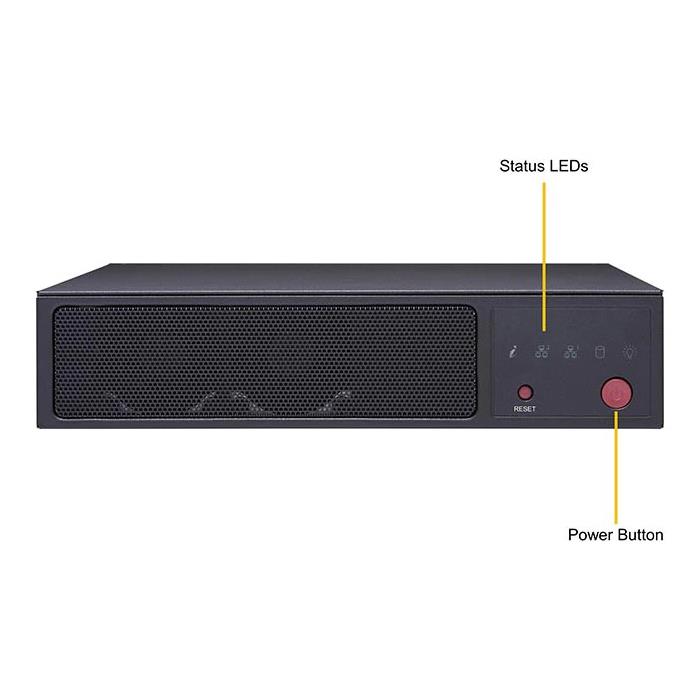 Supermicro SYS-E200-9A Mini-1U IoT Compact Barebone Embedded Intel Atom C3558 Processor