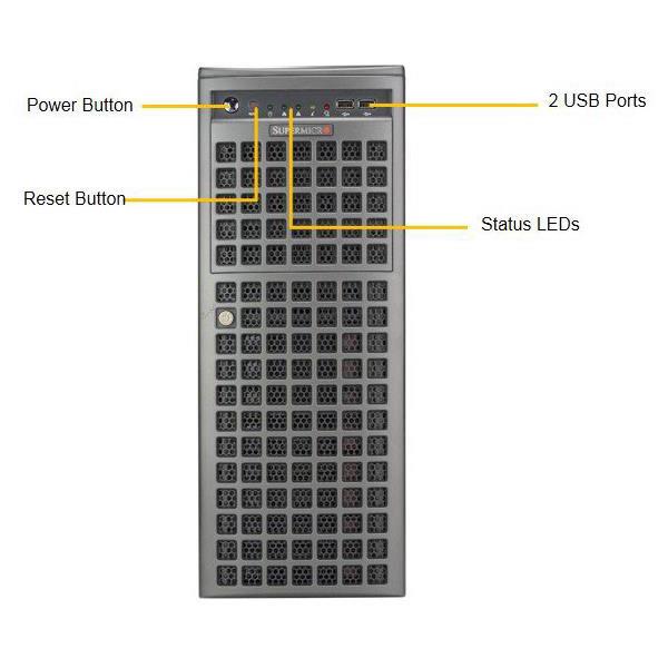 Supermicro SYS-7048GR-TR Tower Barebone Dual Processor