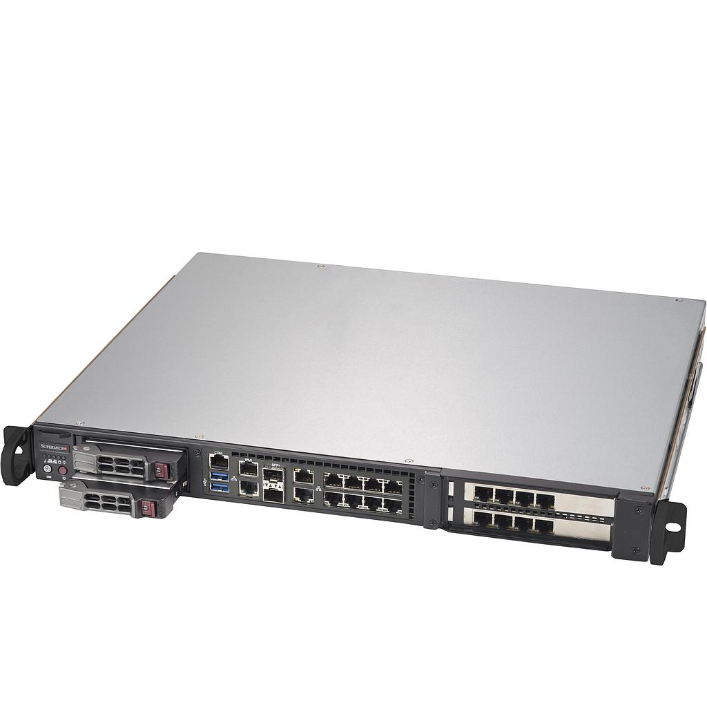 Supermicro CSE-513BTQC-350WB Rackmount 1U w/ 350W PS E-ATX chassis