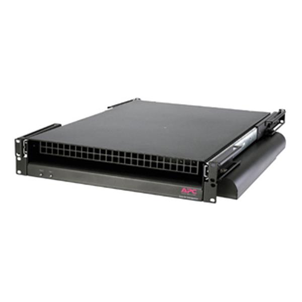 APC ACF202BLK Rack Side Air Distribution System - 260 CFM - Rack-mountable - Black - 2U - 230V AC 2U 208/230V 50/60HZ