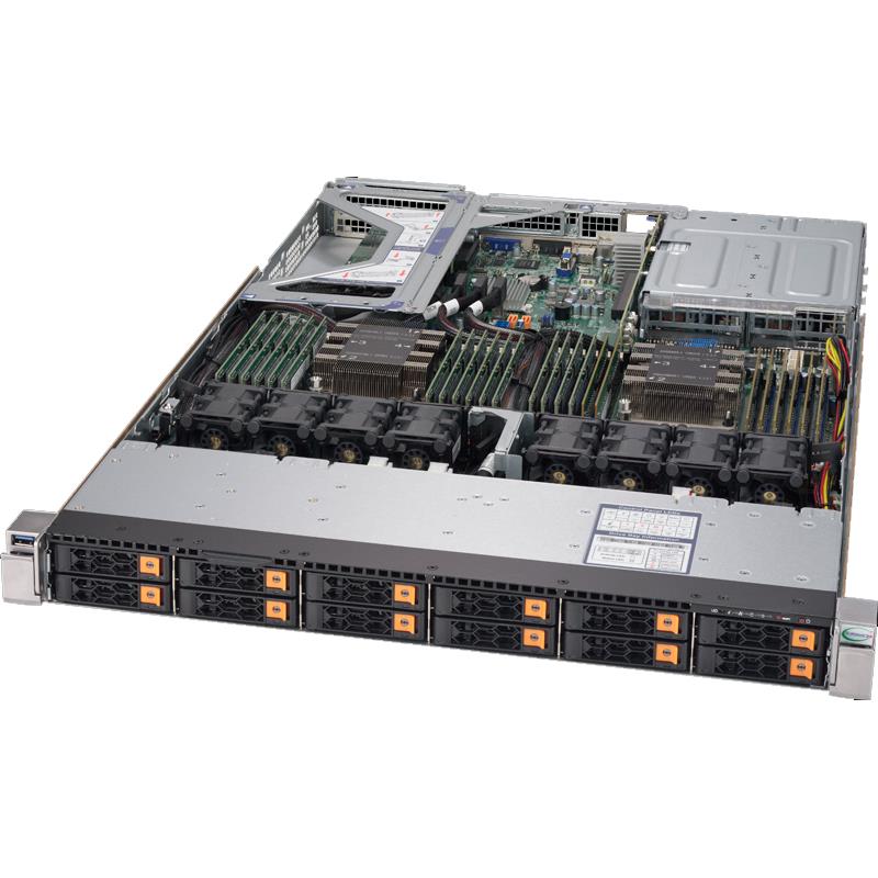 Supermicro SYS-1029U-TN12RV 1U Barebone Dual Intel Processor
