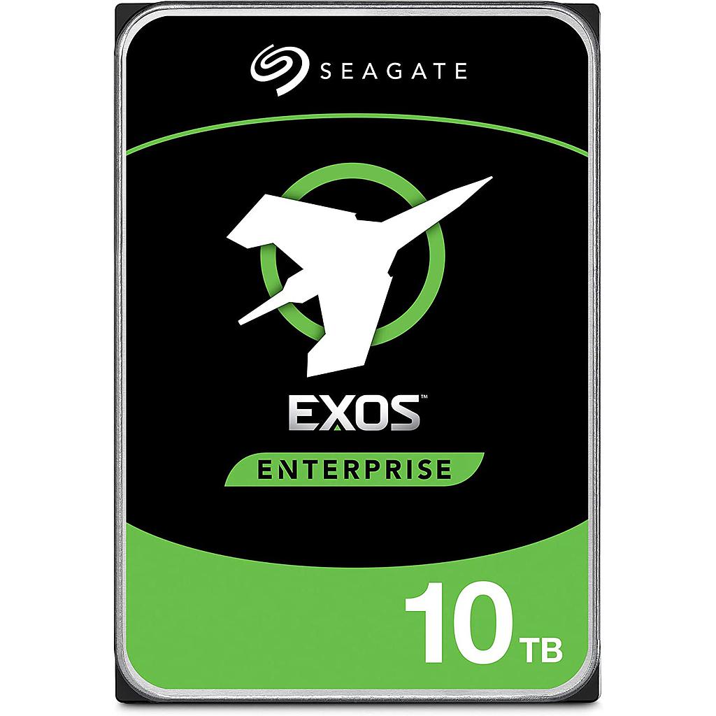 Seagate ST10000NM002G Hard Drive 10TB SAS3 12Gbps 7200RPM 3.5in 256MB Buffer, 512e/4Kn - Exos X16 Series