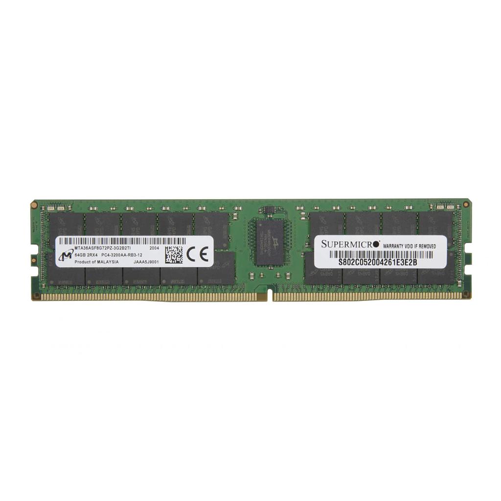 Micron MTA18ASF4G72PDZ-3G2B2 Memory 32GB DDR4 3200MHz RDIMM - MEM-DR432L-CL04-ER32
