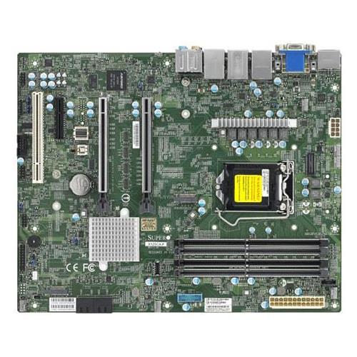 Supermicro X12SCA-F Motherboard ATX Single Socket LGA-1200 (Socket H5) for Intel Xeon W-1200 Processors