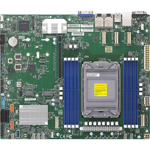 Supermicro X12SPO-NTF Motherboard ATX Single LGA-4189 (Socket P+) Intel Xeon Scalable 3rd Generation Processors