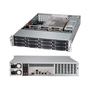 Supermicro CSE-826BAC12-R1K23LPB 2U Chassis Rackmount 1200W/1000W Power Supply