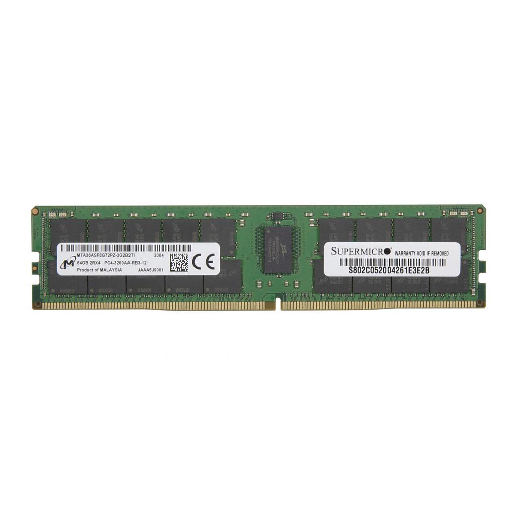 Micron MTA18ASF4G72PDZ-3G2E1 Memory 32GB DDR4 3200MHz RDIMM - MEM-DR432MD-ER32