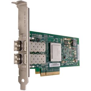 QLogic QLE2562 8Gb/s Fibre Channel Card - Gen 2 PCI-E x8 Dual-Port SFP+ Connectors Low-profile