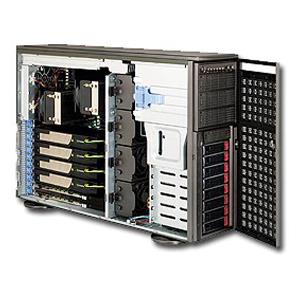 Supermicro CSE-747TQ-R1K28B 4U Rackmountable / Tower Chassis 1280W Power Supply