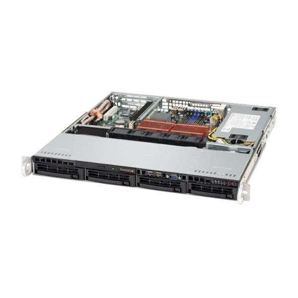 Supermicro CSE-813MT-410CB 1U Rackmount Chassis 410W Power Supply