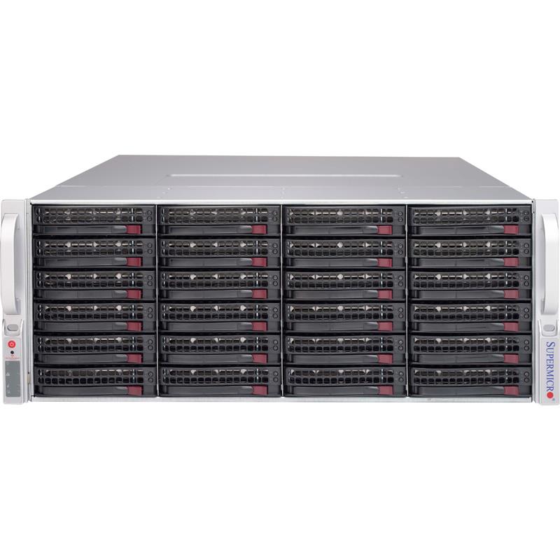 Supermicro CSE-847E2C-R1K23JBOD 4U JBOD Storage Chassis 1200W/1000W Power Supply With Dual SAS3 Expander