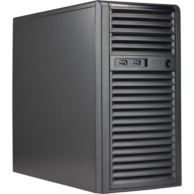 Supermicro CSE-731i-404B Mini-Tower Chassis 400W Power Supply