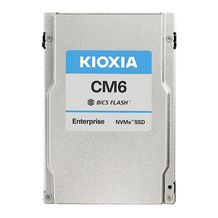 Kioxia KCM6XVUL12T8 Hard Drive SSD 12.8TB 2.5in, NVMe PCIe 4 x4 SIE TLC 3DWPD - CM6-V Series Enterprise