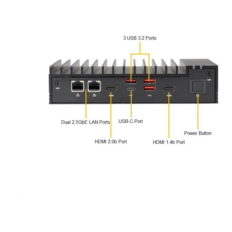 Supermicro SYS-E100-12T-L IoT Barebone Embedded Intel Core i3-1115GRE Processor 11th Generation