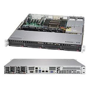 Supermicro SYS-5018R-MR 1U Barebone Single Intel Xeon E5-2600 Processor Up to 1TB LRDIMM SATA3 2 Gigabit Ethernet