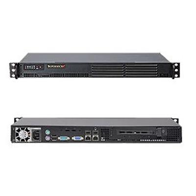 Supermicro SYS-5015A-L 1U Barebone Single Intel Atom 230 Processor Up to 2GB SATA 1 Gigabit Ethernet