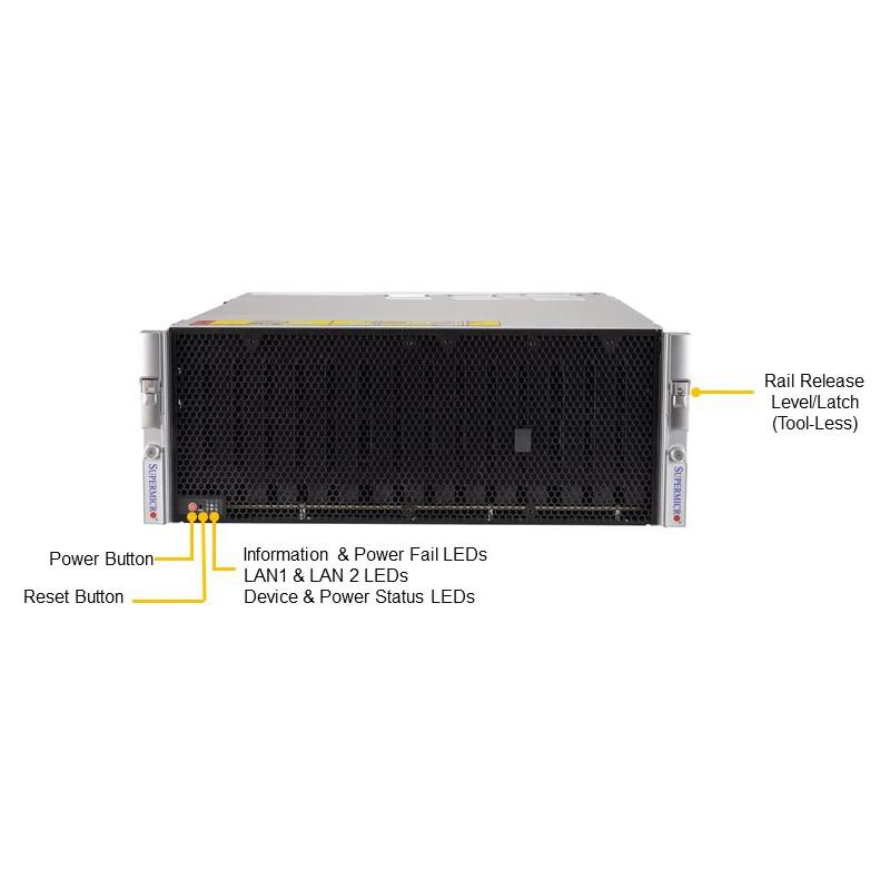 Supermicro SSG-540P-E1CTR45H 4U Storage Barebone Single Intel Processor