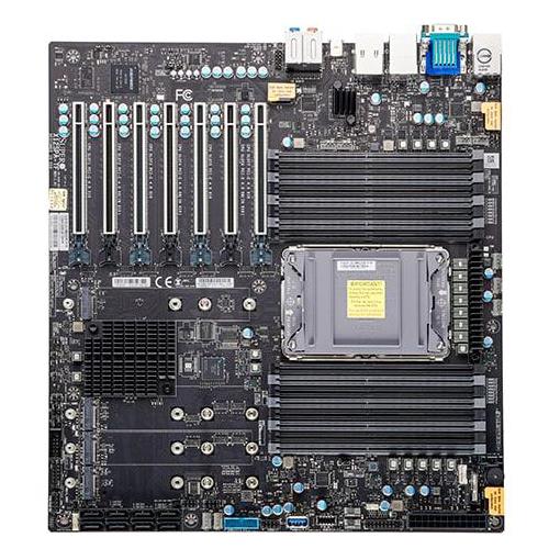 Supermicro X12SPA-TF Motherboard E-ATX Single Socket LGA-4189 Intel Xeon Scalable 3rd Generation Processors