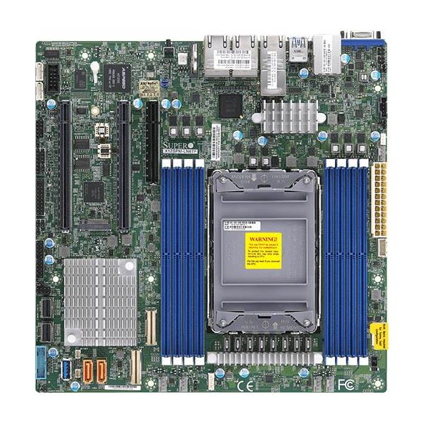 Supermicro X12SPM-LN6TF Motherboard microATX Single Socket LGA-4189 (Socket P+) Intel Xeon Scalable 3rd Generation Processors