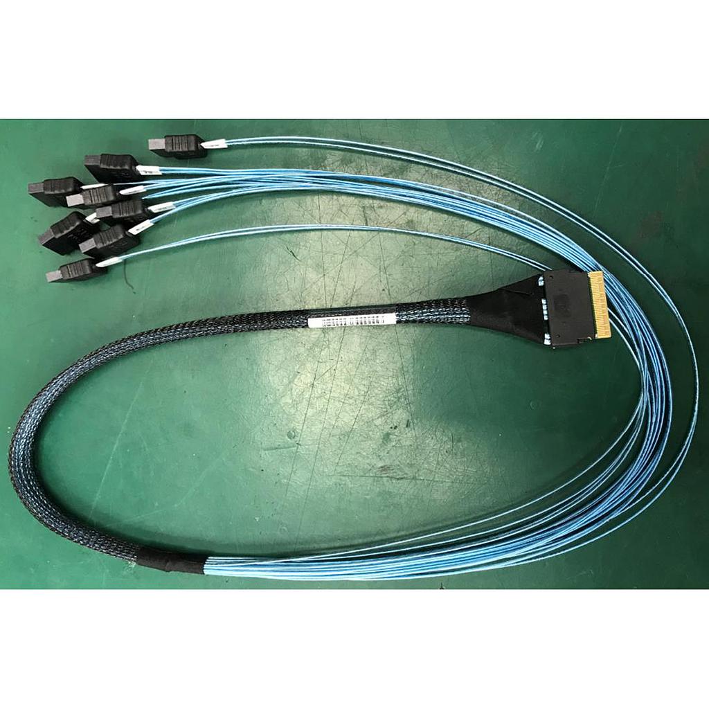 Supermicro CBL-SAST-1270-100 Cable Slimline x8 (STR) to 8x SATA, 70CM