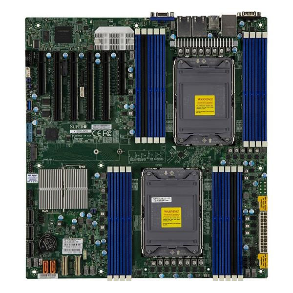 Supermicro X12DPI-NT6 Motherboard E-ATX Dual Socket LGA-4189 (Socket P+) Intel Xeon Scalable 3rd Generation Processors