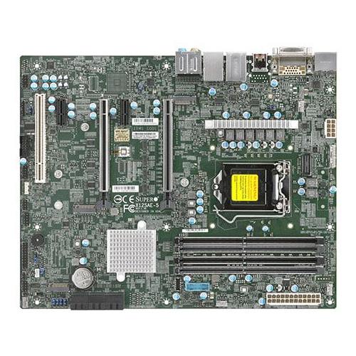 Supermicro X12SAE-5 Motherboard ATX Single Socket LGA-1200 (Socket H5) for Intel Xeon W-1200/W-1300 Processors
