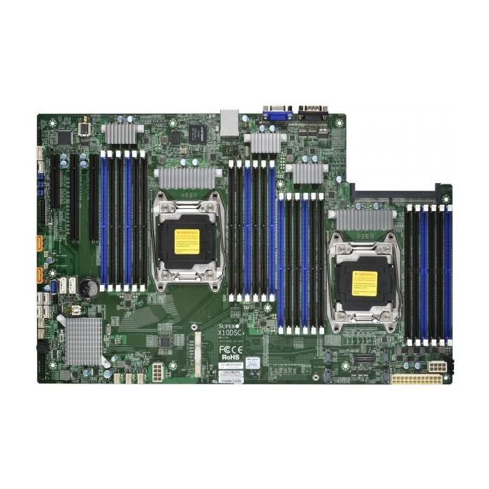 Supermicro X10DSC+-P Motherboard Proprietary Dual Socket R3 (LGA 2011) Intel Xeon E5-2600 v3/v4 Processors