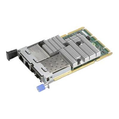 Supermicro AOC-AH25G-M2S2TM ConnectX-4 Lx EN 25GbE Ethernet Controller Card - Dual SFP28 and Dual RJ45 Connectors Advanced I/O Module (AIOM) OCP 3.0