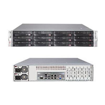 Supermicro SSG-6027R-E1CR12L Storage 2U Barebone Dual Intel Xeon E5-2600 v2 processor Up to 1TB DRAM LRDIMM SATA3, SAS3 2 Gigabit Ethernet