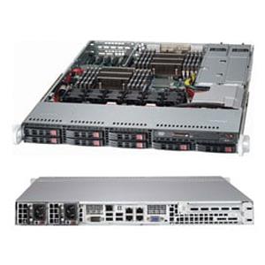 Supermicro SYS-1027R-73DARF DCO 1U Barebone Dual Intel Xeon E5-2600 v2 processors Up to 1TB LRDIMM/RDIMM/UDIMM SATA3, SAS2 4 Gigabit Ethernet