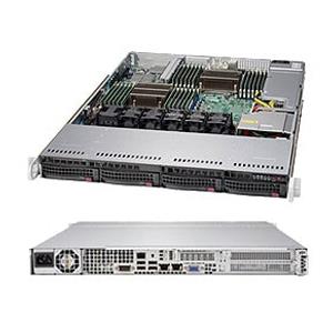 Supermicro SYS-6017R-TDT+ DCO 1U Barebone Dual Intel Xeon E5-2600 v2 Processors Up to 1.5TB LRDIMM SATA3, SATA2 2 Gigabit Ethernet