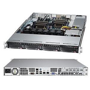 Supermicro SYS-6017R-TDAF DCO 1U Barebone Dual Intel Xeon E5-2600 v2 Processors Up to 256GB RDIMM SATA3, SATA2 2 Gigabit Ethernet