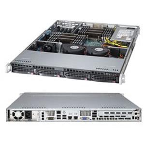 Supermicro SYS-6017R-TDF+ DCO 1U Barebone Dual Intel Xeon E5-2600 v2 Processors Up to 1TB LRDIMM SATA3, SATA2 2 Gigabit Ethernet