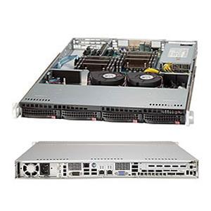 Supermicro SYS-6017R-TDF DCO 1U Barebone Dual Intel Xeon E5-2600 v2 Processors Up to 512GB LRDIMM SATA3, SATA2 2 Gigabit Ethernet