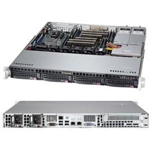 Supermicro SYS-6017R-M7RF DCO 1U Barebone Dual Intel Xeon E5-2600 v2 Processors Up to 512GB LRDIMM SATA3, SATA2, SAS2 2 Gigabit Ethernet